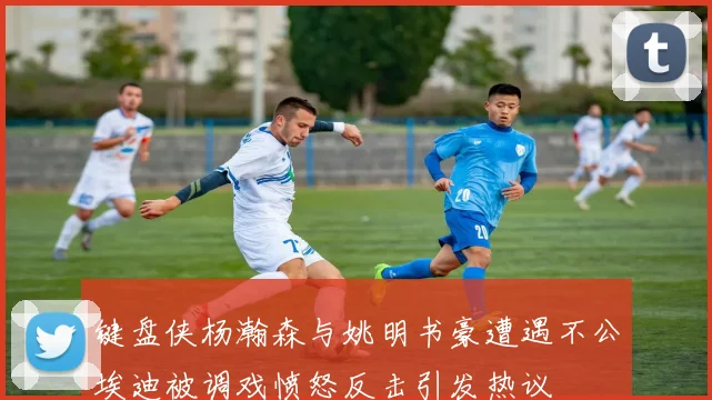 键盘侠杨瀚森与姚明书豪遭遇不公埃迪被调戏愤怒反击引发热议